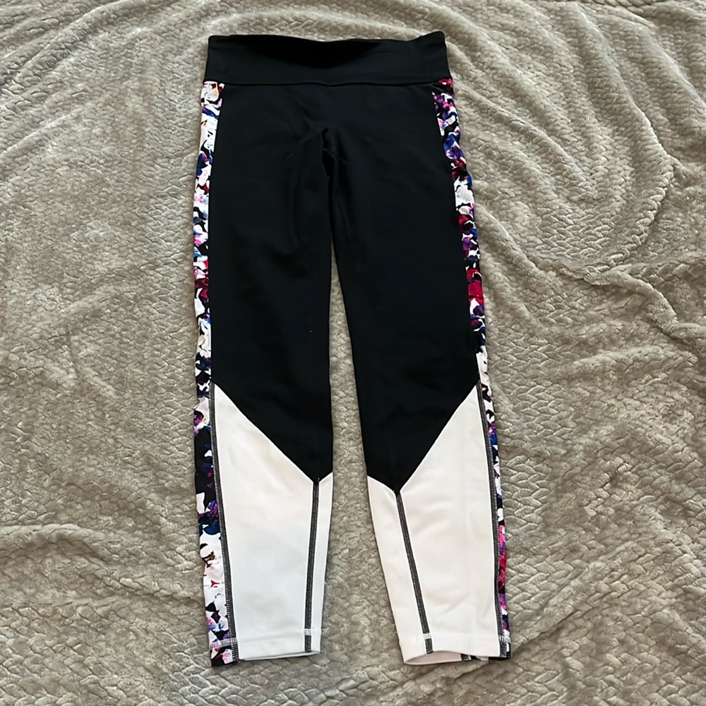 Black and white leggings